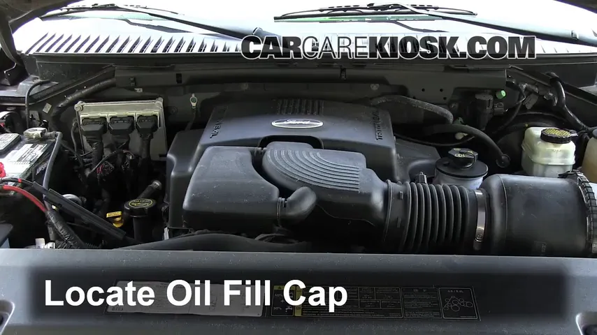 2004 Ford Expedition XLT 5.4L V8 Oil Add Oil